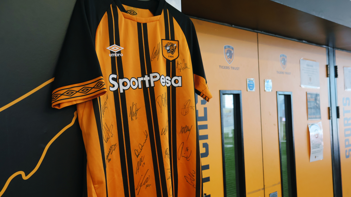 Hull City Home Squad Signed Shirt